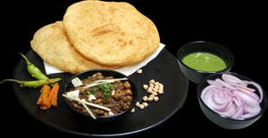 Spl. Chole Bhature Paneer Wale