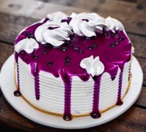 Blueberry Flavour  Cake