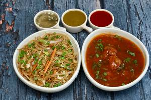Manchurian + Chowmein