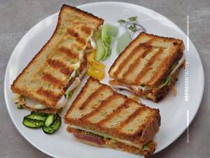 Masala Cheese Grilled Sandwich