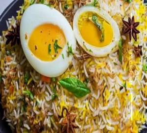Egg Hyderabadi Biryani