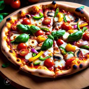 Veggie Deluxe Pizza