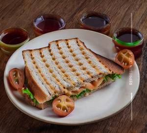 Masala Cheese Toast Sandwich