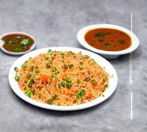 Veg Triple Schezwan Rice