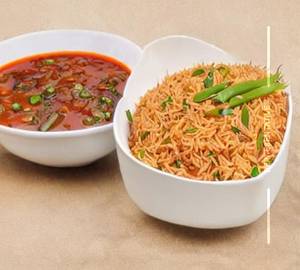 Veg. Manchurian Rice