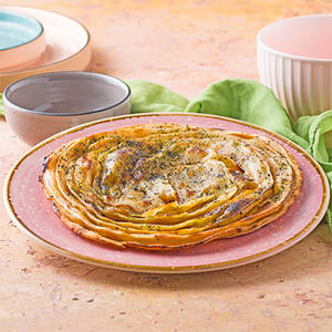 Lachha parantha Pudina