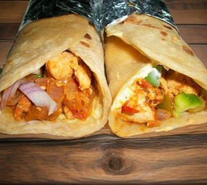 Double Egg Double Keema Roll