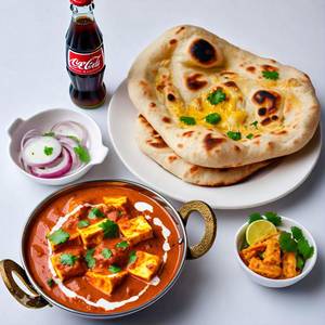 Paneer Butter Masala + 1 Butter Naan 