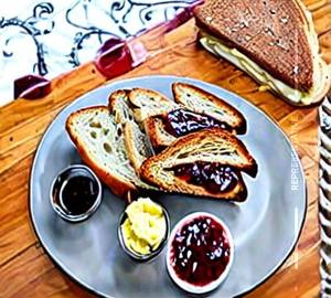 Bread Butter & Jam Toast