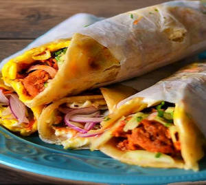 Double Egg Chicken Roll