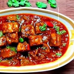 Veg manchurian  gravy