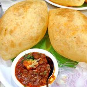 Chole bhature 2 bhature