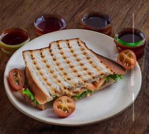 Masala Cheese Toast Sandwich