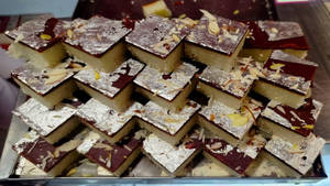 Chocolate Khoya Barfii