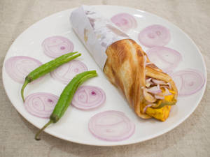 Lemon Paneer Roll