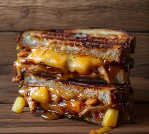 Special BBQ chicken cheese sandwich [medium size]