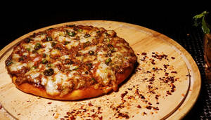 Spicy Chicken Keema Delight Pizza [7 Inch]