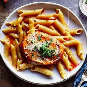 Chicken Picatta Sphegatti