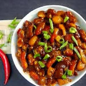 Baby corn Mushroom Chilli Dry