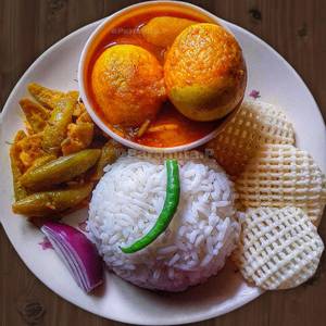 Egg Thali