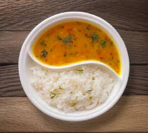 Rice ,Dal Fry