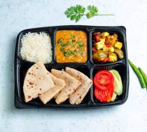 (No Onion - No Garlic)  Special Regular Veg Thali