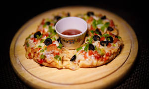 Veggie Delight Pizza [7 Inch]
