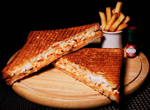 Teekha Paneer Sandwich