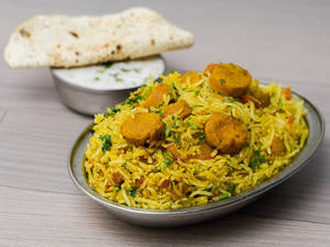 Rajasthani Gatte Ke Pulao
