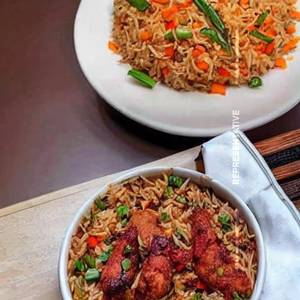 Chicken Triple Schezwan Fried Rice