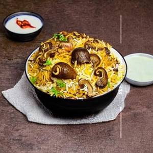 Mushroom Biryani