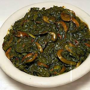Mushroom Palak