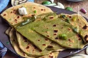 Green Chilli Paratha  