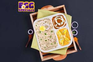 Egg Curry & Dal Rice Lunch Box (Egg Specials)