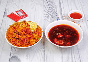 Chicken Triple Schezwan Rice