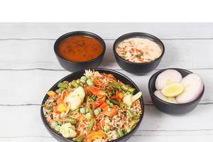 Paneer biryani