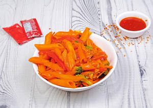 Schezwan Pasta Veg