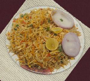 Egg chicken fried rice