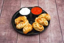 Steam momos [5 pieces] veg