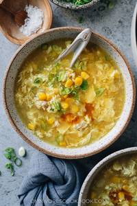 Chicken hot n sour soup