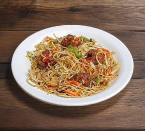Veg manchuria noodles
