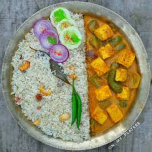Kadhai Paneer & Rice