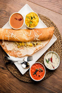 Butter Paneer Masala Dosa