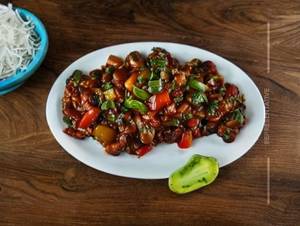 Veg Mushroom Chilli Dry