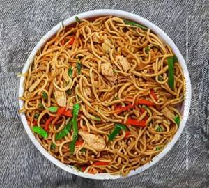 Chicken Egg Schezwan Noodles