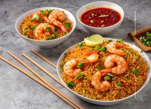 Prawns Triple Rice