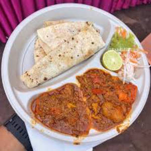 Chaap Korma & 4 Rumali Roti