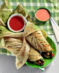 Spinach Corn Roll