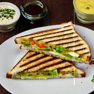 Veg grilled sandwich