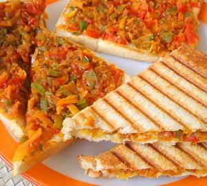 Veg Toast Sandwich